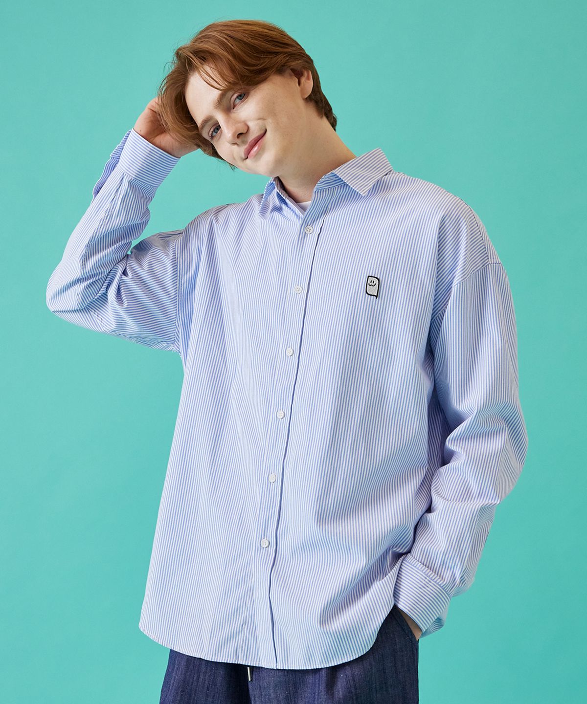 더블유스탠다드(W STANDARD) 스마일 옥스포드 ST 셔츠 [3 COLOR]