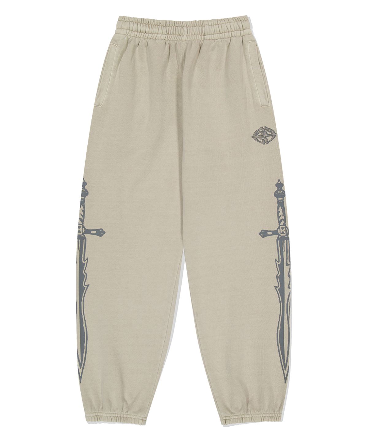마하그리드(MAHAGRID) DAGGER PIGMENT SWEATPANT KHAKI(MG2ESMPA02A)