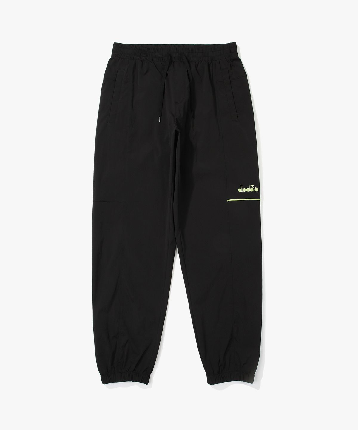 디아도라(diadora) 컴피 조거 우븐 팬츠 BLACK