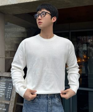 두굿_[올데이]워셔블 컴포트 세미 오버핏니트 - 3color