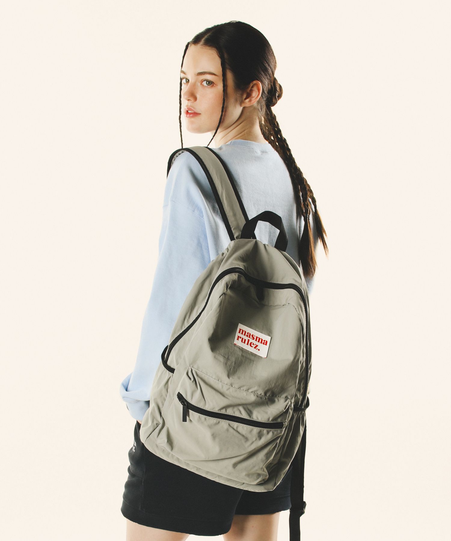 ◆masmarulez◆ Daily backpack Gray 5008900347 MUSINSA | MASMARULEZ Daily backpack _ Gray