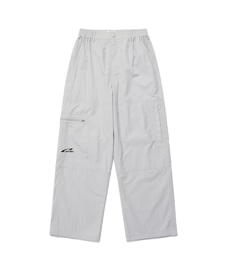 NYLON SPACE CARGO PANTS  LIGHT GREY(CV2ESUPA10A)