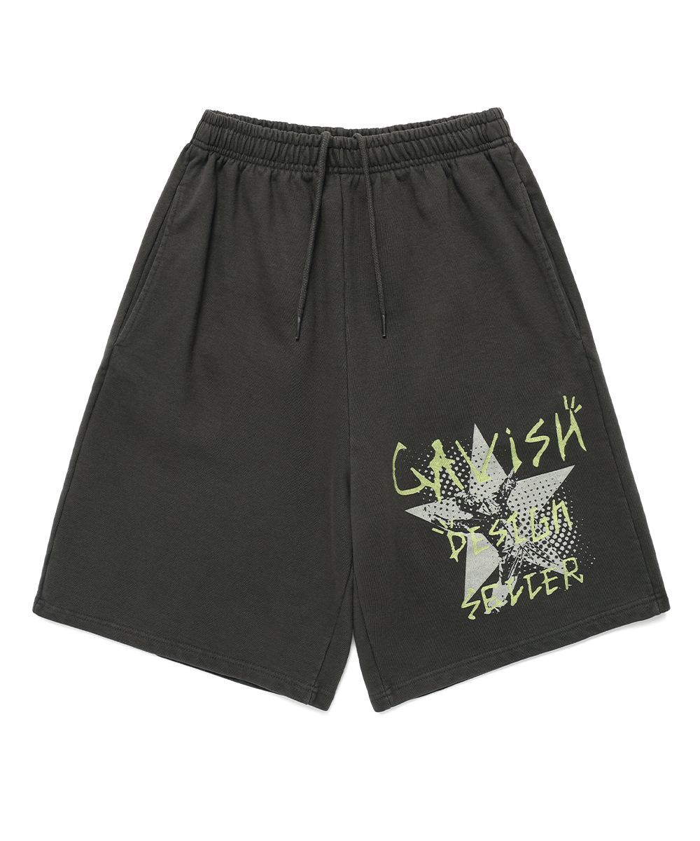 ハーフ・ショートパンツ CAVISH PIGMENT HAND WRITTEN SWEAT SHORTS 4BFT281 MUSINSA | CAVISH PIGMENT HAND WRITTEN SWEAT SHORTS CHARCOAL
