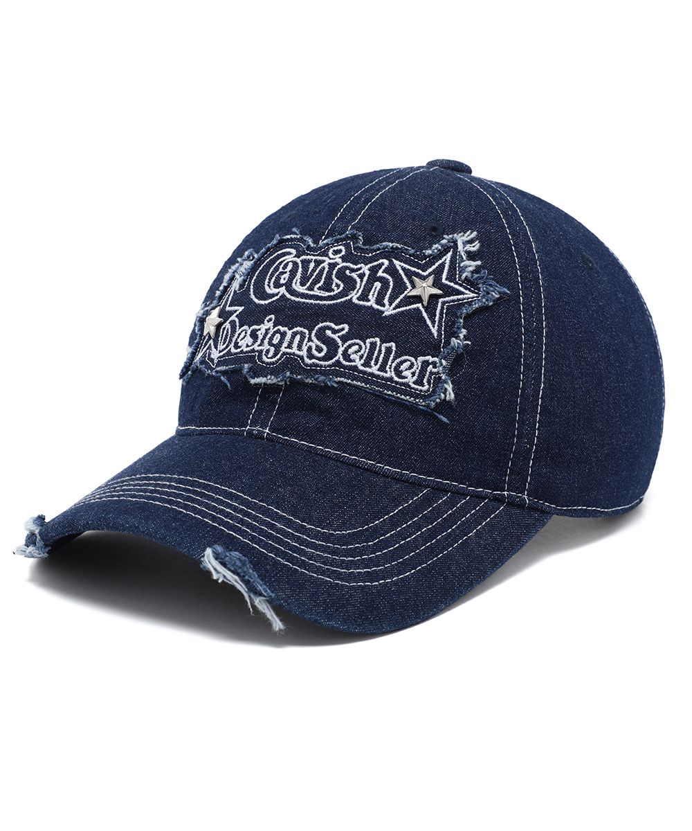 ハット CAVISH RAWCUT STUD DENIM CAP LIGHT BLUECV2ESUAB21A MUSINSA公式 | CAVISH RAWCUT STUD DENIM CAP BLUE(CV2ESUAB21A)