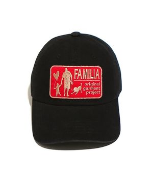 Washed Chicano Family Cap Black