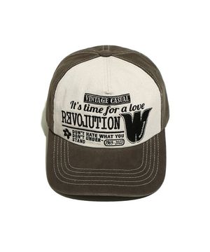 Revolution 5-Pannel Cap Brown