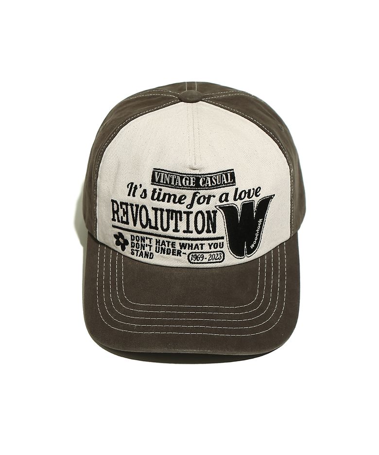 Revolution 5-Pannel Cap Brown