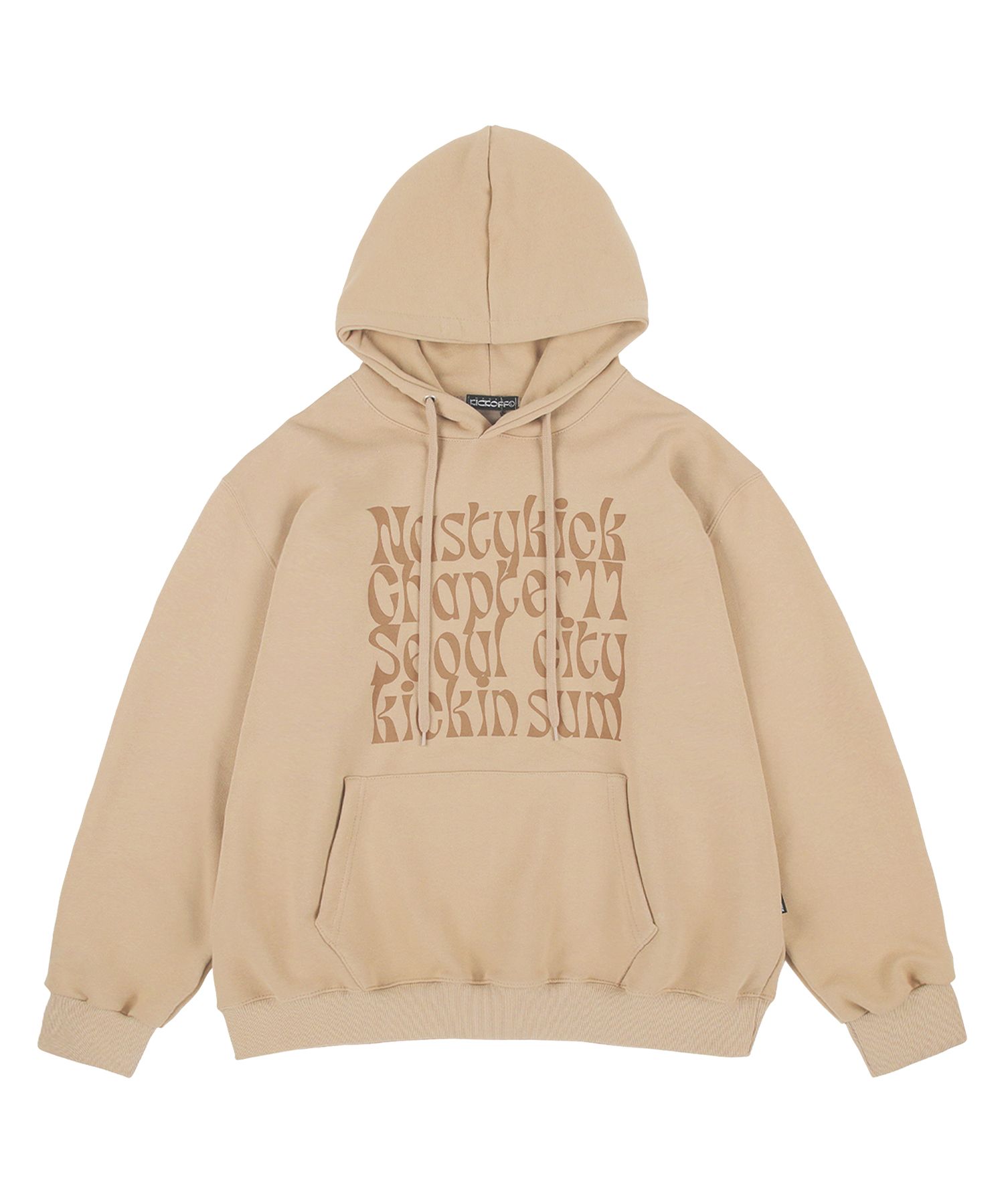 ★送料・関税込★NASTYKICK★Kinsum Hoodie★パーカー★ MUSINSA | NASTYKICK [NK] Kinsum Hoodie (Light Khaki)_K24QB700