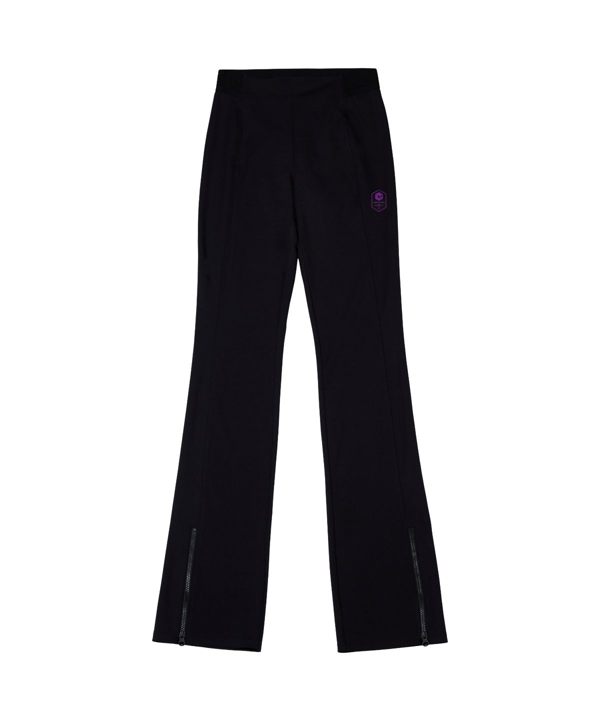칠씨비(CHILLSEABEE) [FLER]Mini flare leggings with zip at hem.