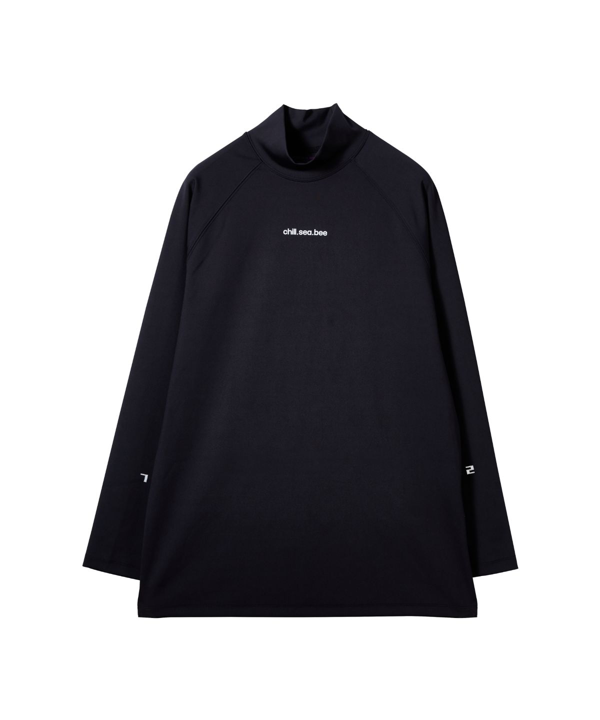칠씨비(CHILLSEABEE) [RECO]Long sleeve mock neck top.