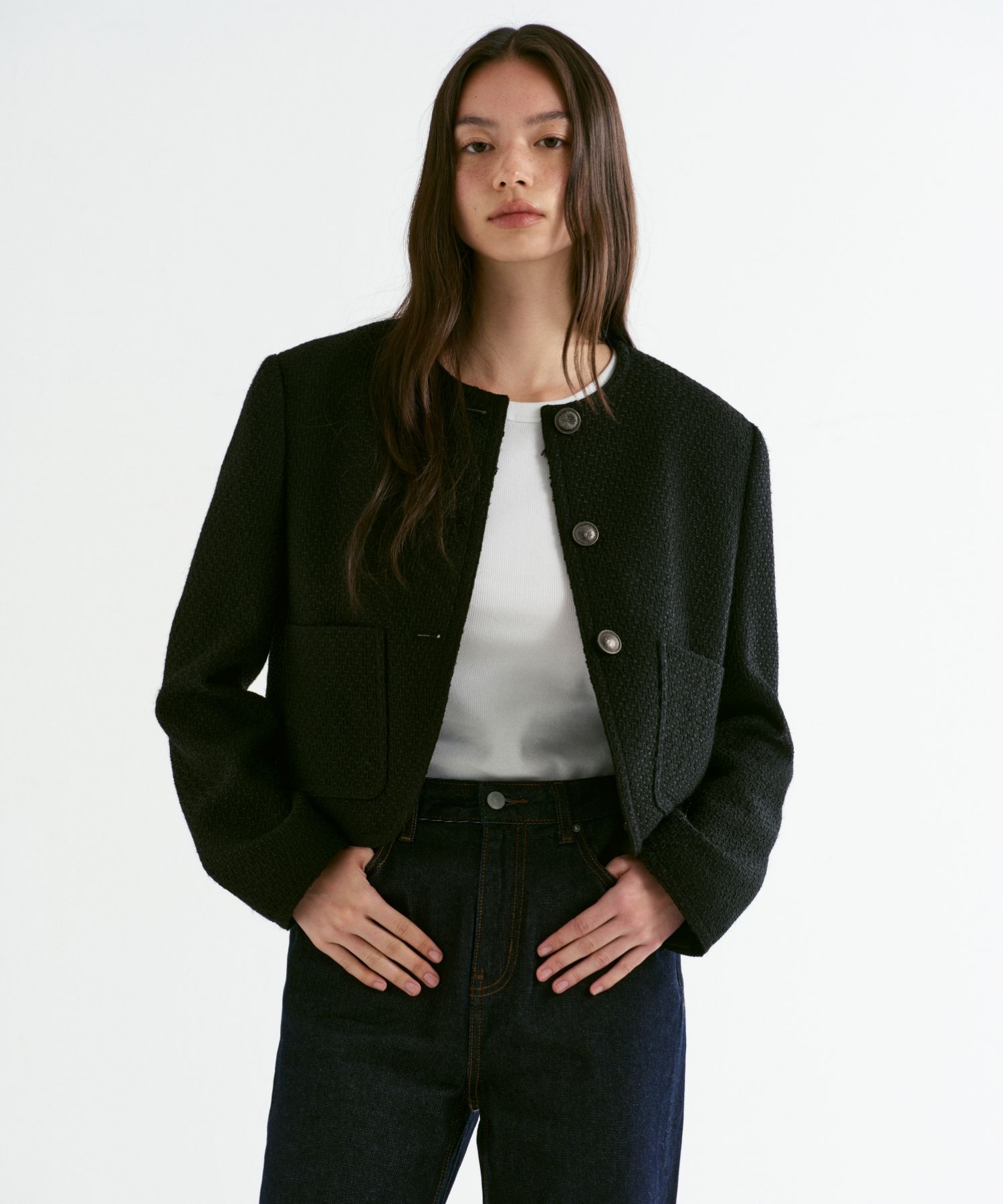 MUSINSA | MUSINSA STANDARD Synthetic Leather Extra Oversized