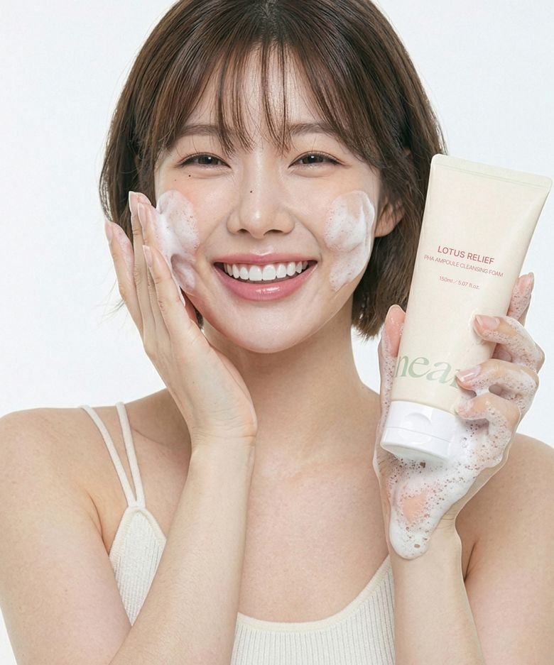 약알칼리성 블랙헤드 제거 로터스 연꽃 클렌징 폼 150ml