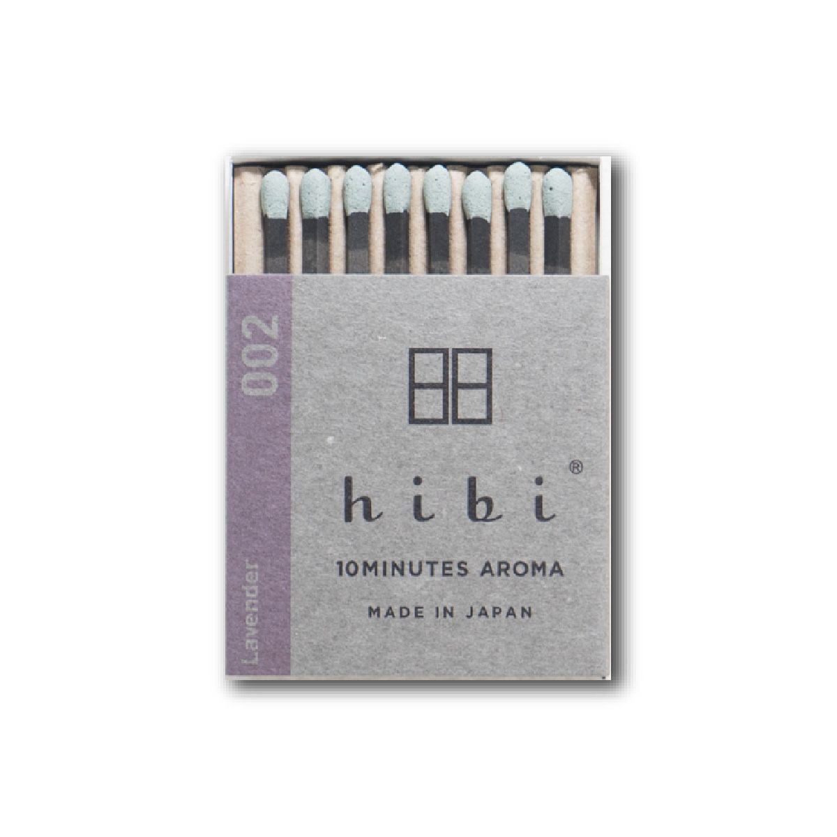 히비(HIBI) 오리지널 아로마 성냥 인센스_라벤더_레귤러박스