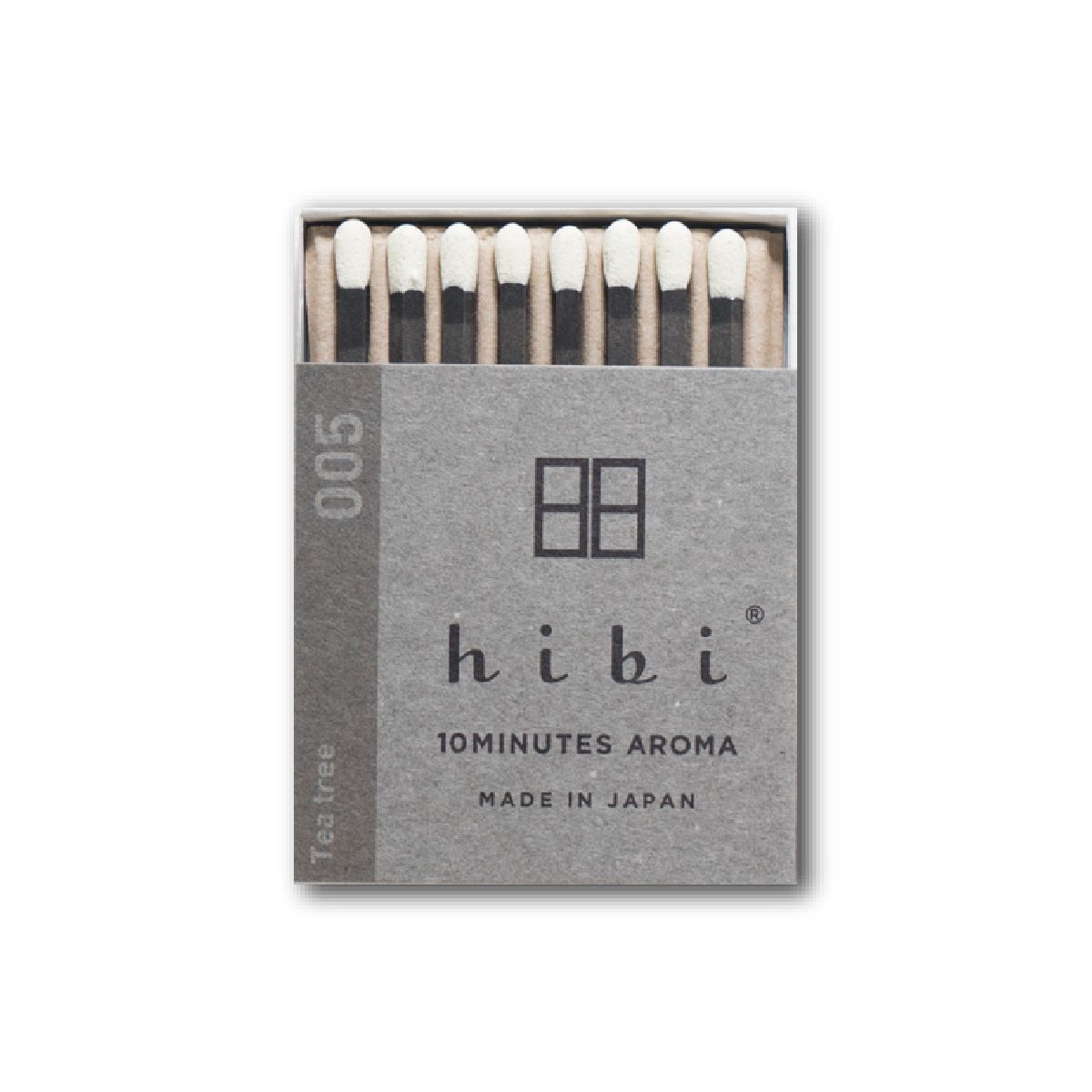 히비(HIBI) 오리지널 아로마 성냥 인센스_티트리_레귤러박스