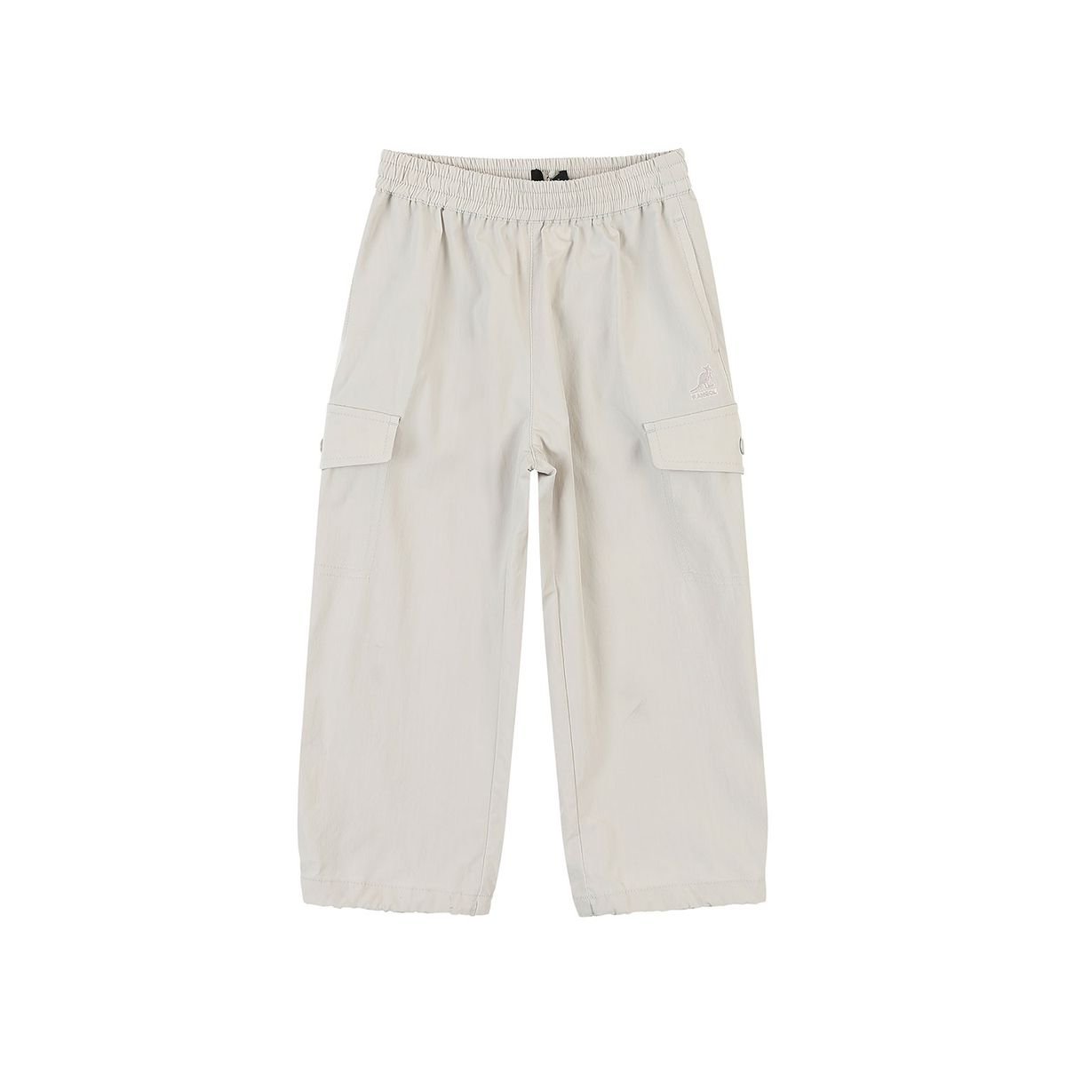 캉골키즈(KANGOL KIDS) 와이드핏 카고 팬츠 QA 0005 라이트 그레이/AQACPT00050LY