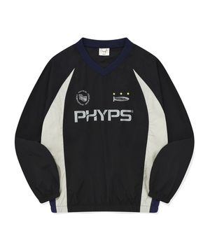 나일론 사커 롱슬리브_블랙