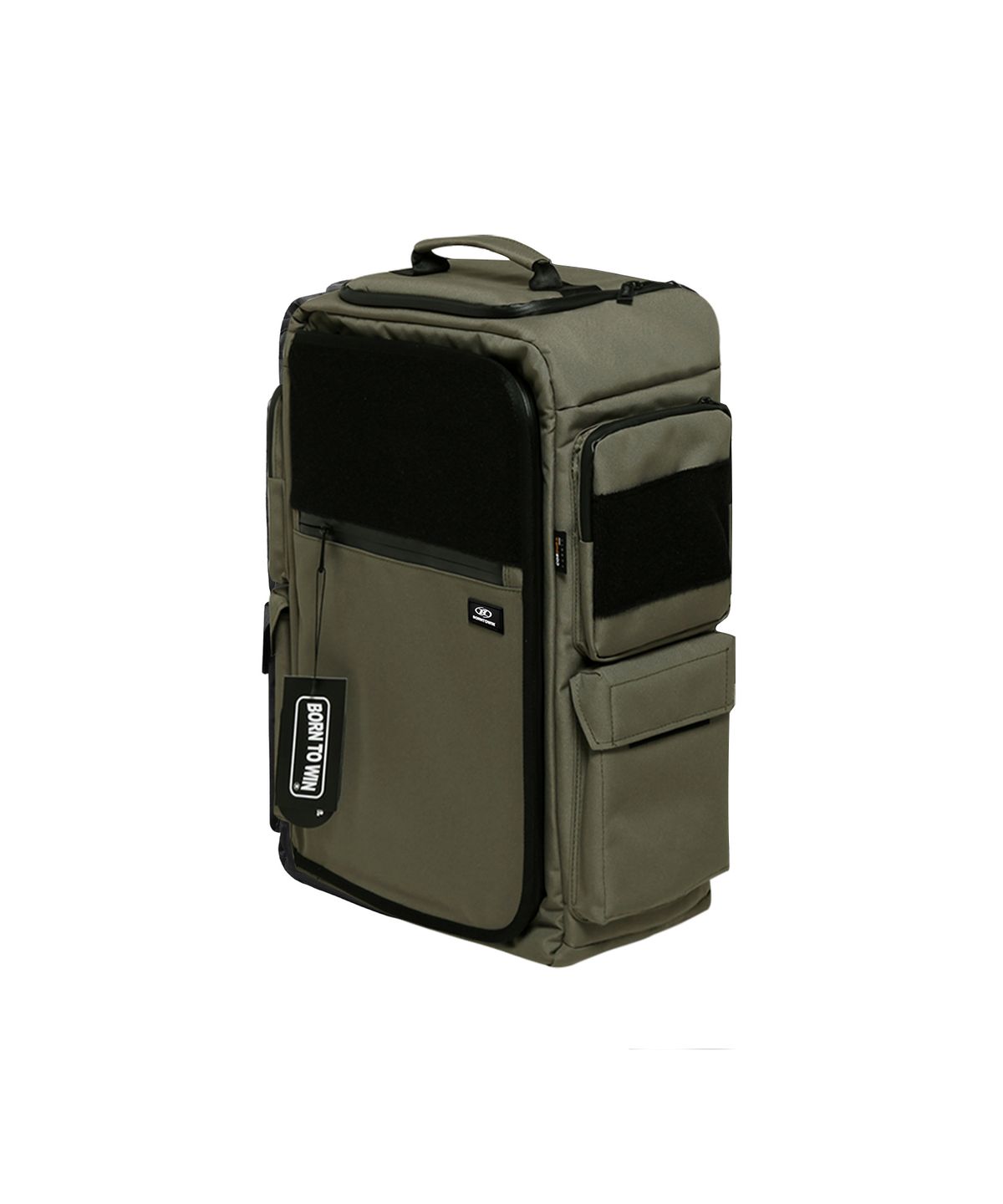 본투윈(BORN TO WIN) B2 BACKPACK PATCH VER [KHAKI]