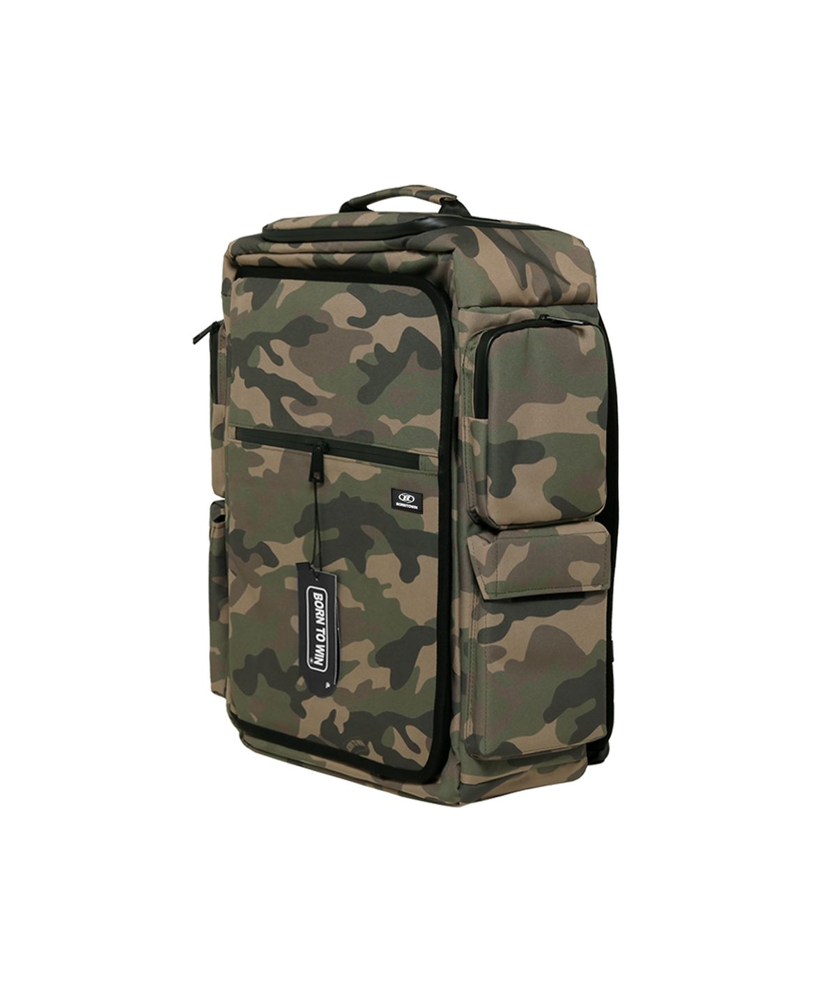 본투윈(BORN TO WIN) B2 BACKPACK NO PATCH VER [DARK BEIGE CAMO]