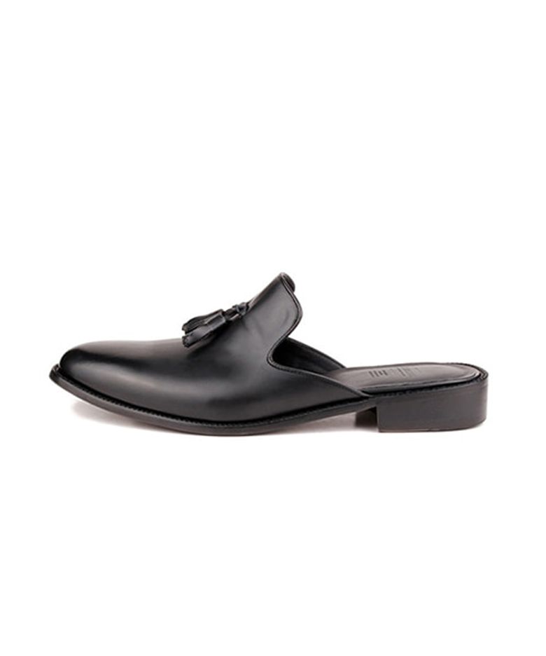 EI072 TASSEL BLOFER B.BLACK