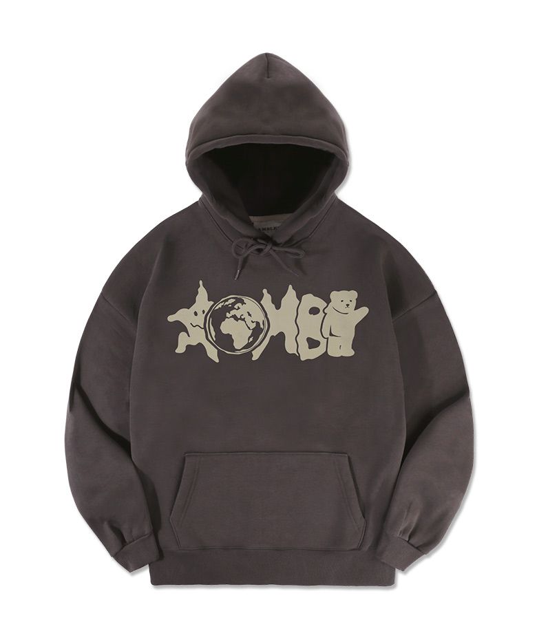 Tシャツ・カットソー +AMBLER+ Bookle 99 Bear Overfit Brushed Hooded T-shirt Navy MUSINSA | AMBLER Shooting bear overfit t-shirt hoodie