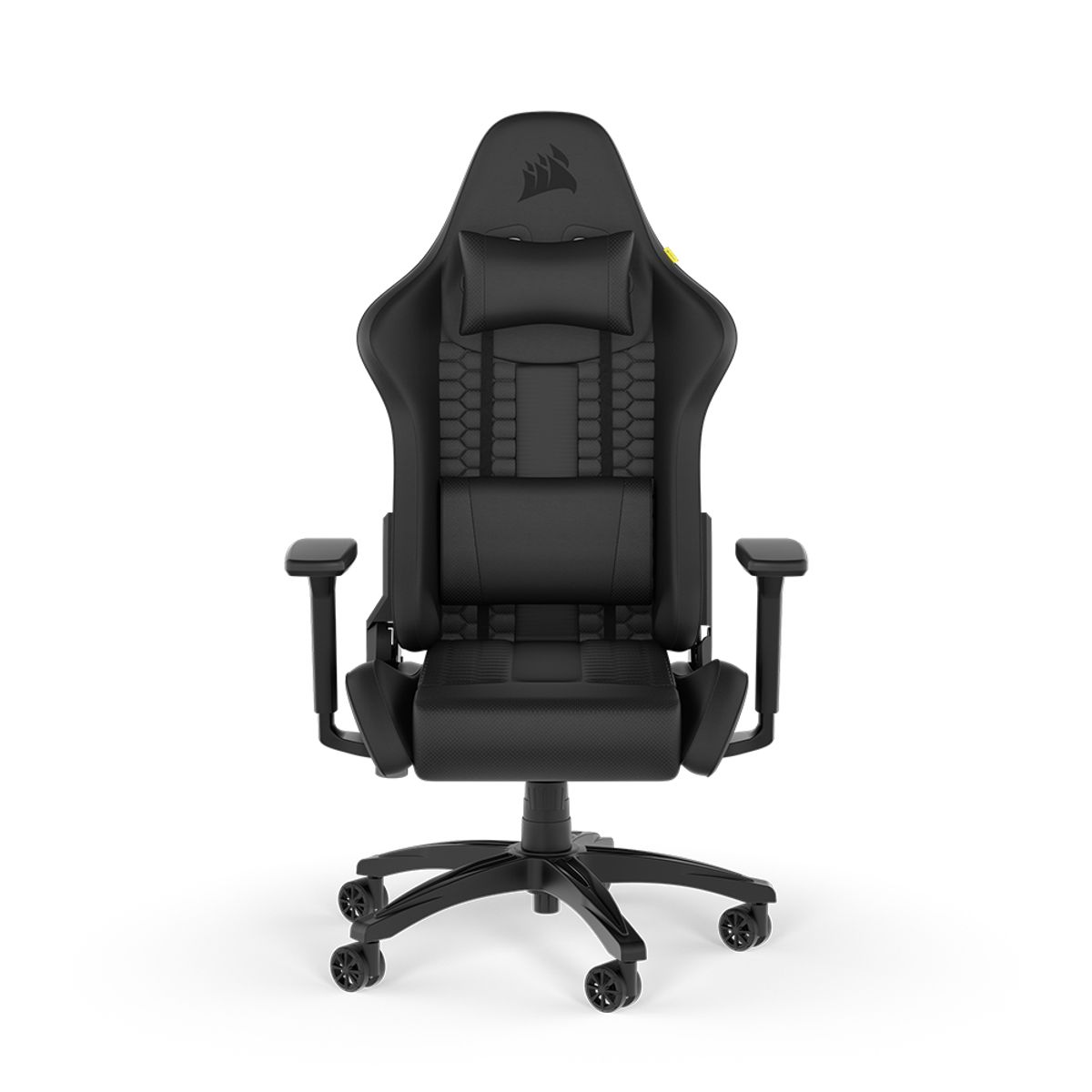 커세어(CORSAIR) TC100 레더렛 게이밍 의자 블랙
