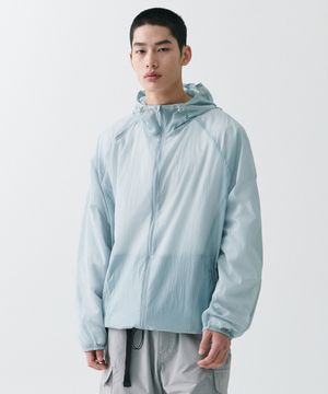 [시티 레저] 시어 윈드브레이커 재킷 [클라우디 블루]