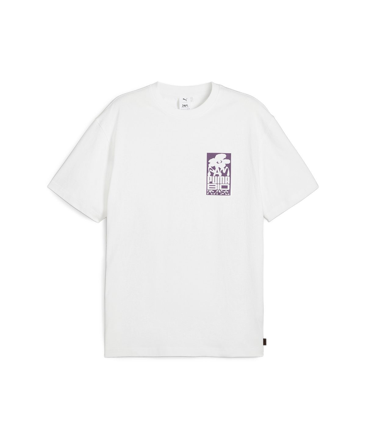푸마(PUMA) 푸마×퍽스앤미니 그래픽 반소매 티셔츠 - 화이트 / 624070-02