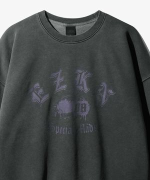 바밍 피그먼트 맨투맨 딥그레이 KMMT6747