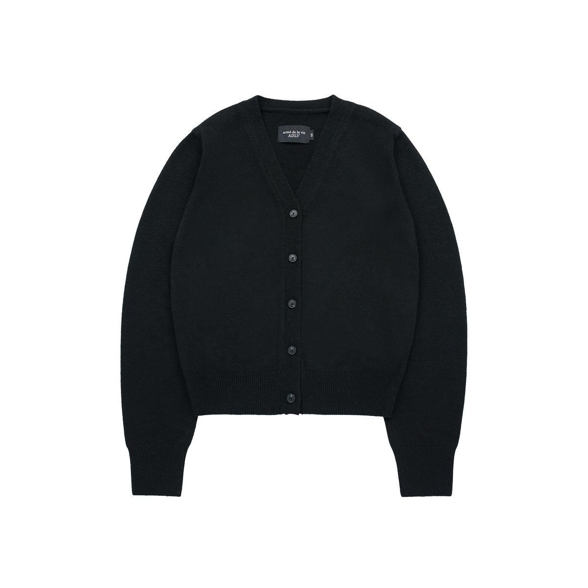 아크메드라비(ACME DE LA VIE) SYMBOL RIVET WOMENS CARDIGAN BLACK