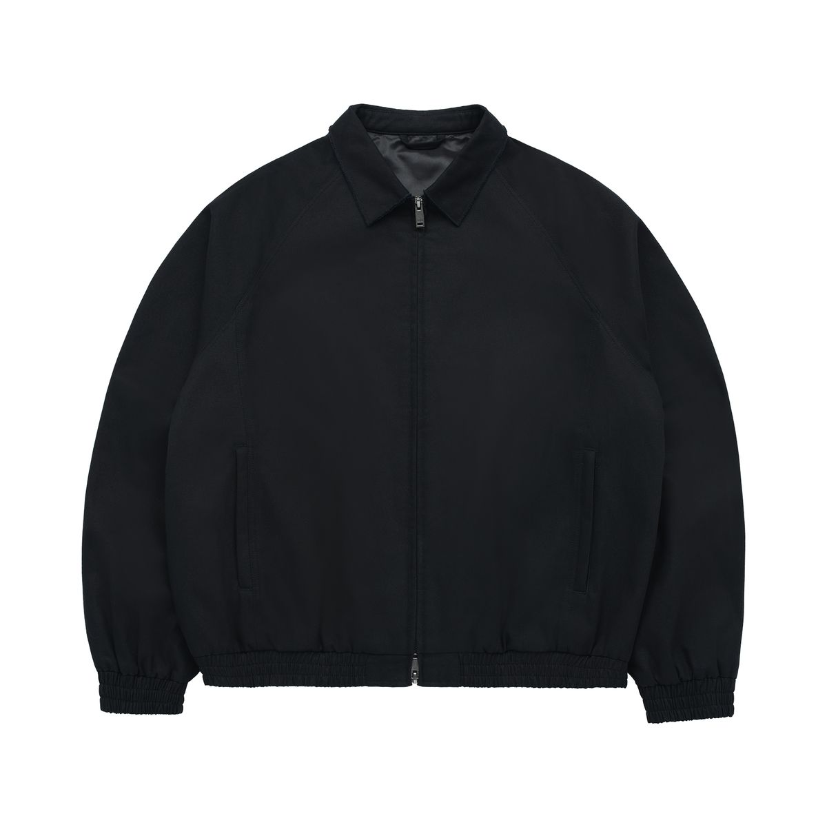 아크메드라비(ACME DE LA VIE) SYMBOL LOGO RIVET COTTON BLOUSON JACKET BLACK