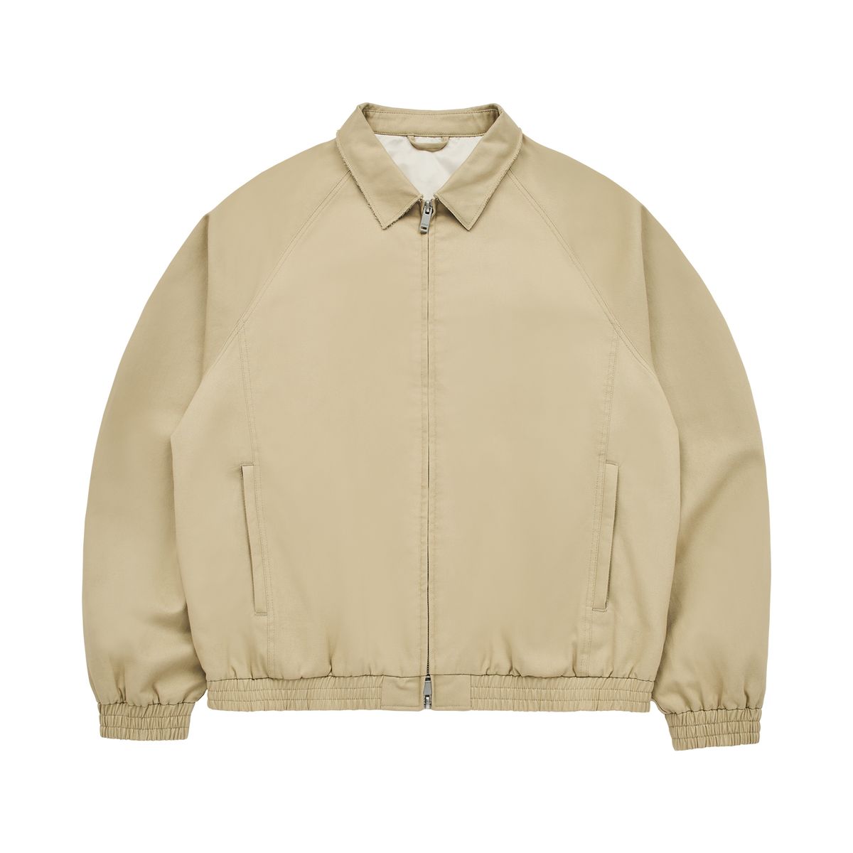 아크메드라비(ACME DE LA VIE) SYMBOL LOGO RIVET COTTON BLOUSON JACKET BEIGE