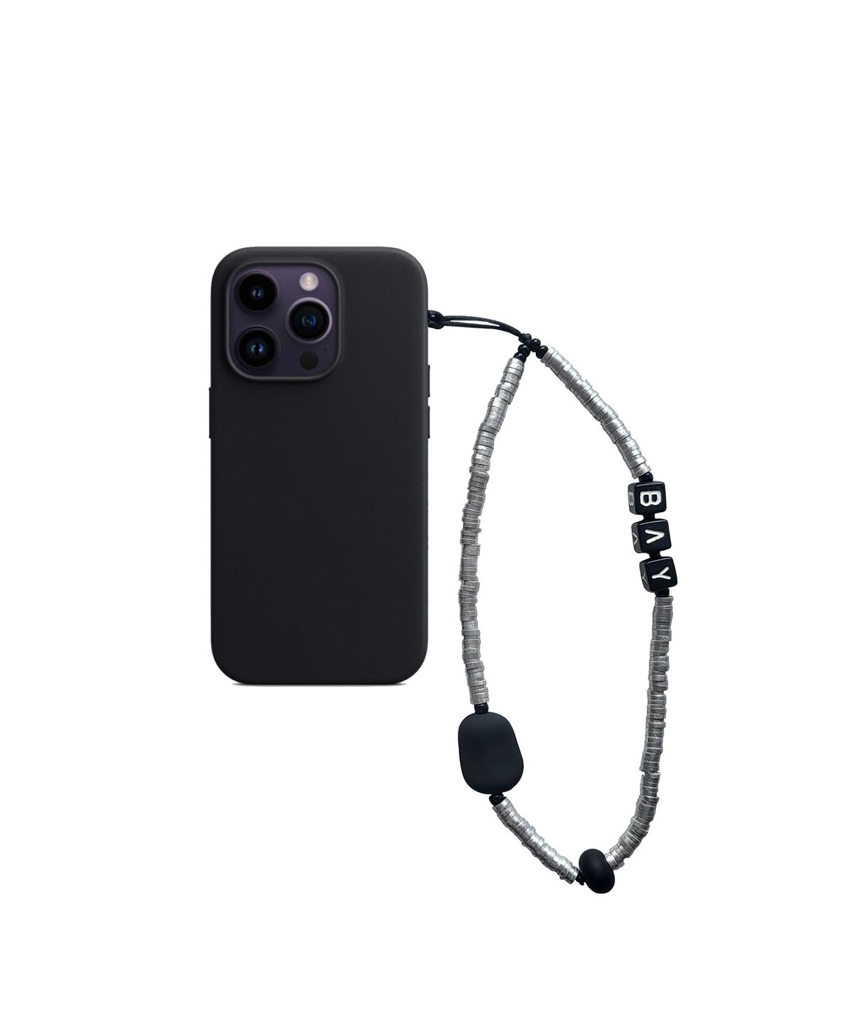 바이스 어치브 유쓰(BICE ACHIEVE YOUTH) BAY PHONE STRAP SILVER