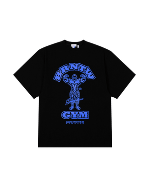 RAISEBORN OVER FIT T-SHIRTS [BLACK BLUE]