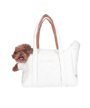 Double Fur Pound Bag White