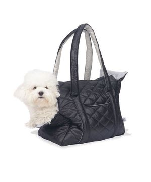 Double Fur Pound Bag Black