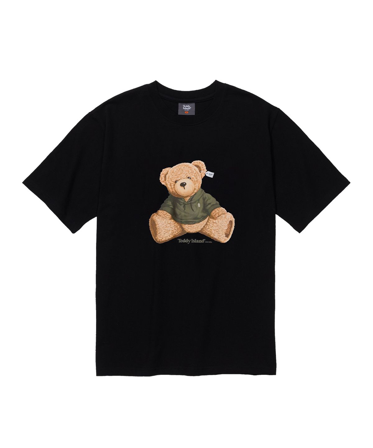 테디아일랜드(TEDDYISLAND) 리얼 테디 반팔 블랙