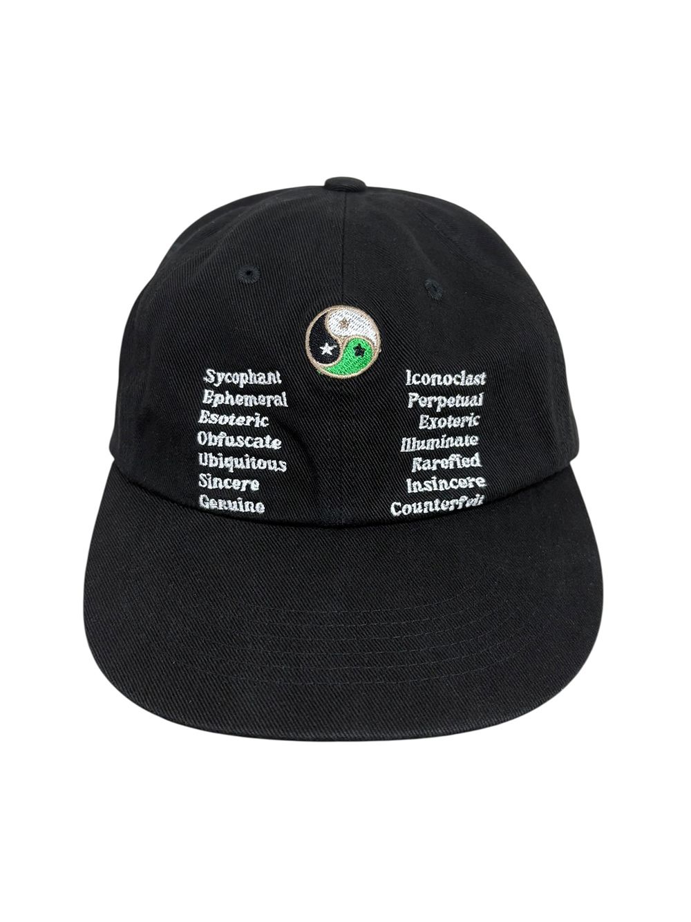 ★FASTLE★ Yin Yang Washed Cap 9色 ☆韓国☆人気☆ MUSINSA | FASTLE Yin Yang Washed Cap Black