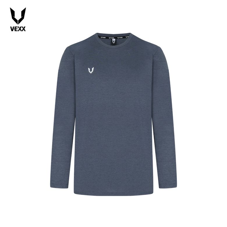 라운드 링클 긴팔 티셔츠 그레이 V27P0701GA