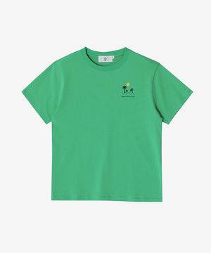 PALM UNISEX T-SHIRT GREEN