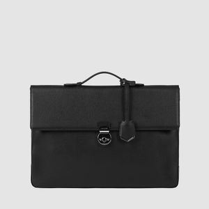 가죽 노트북 서류가방 LO-1410-BK 블랙