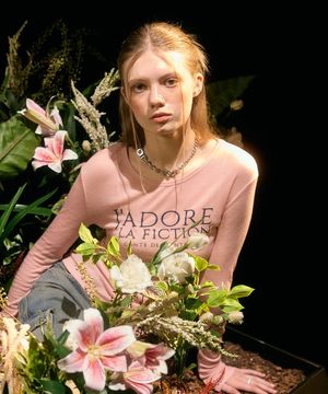 L8 JADORE SLIM T-SHIRT(PINK)