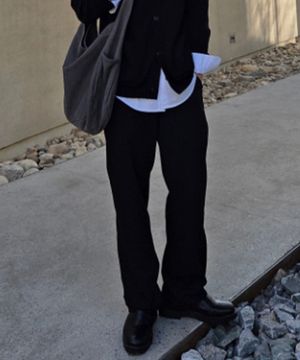 두굿_세미와이드 밴딩 슬랙스 - 5color MAPT01A3