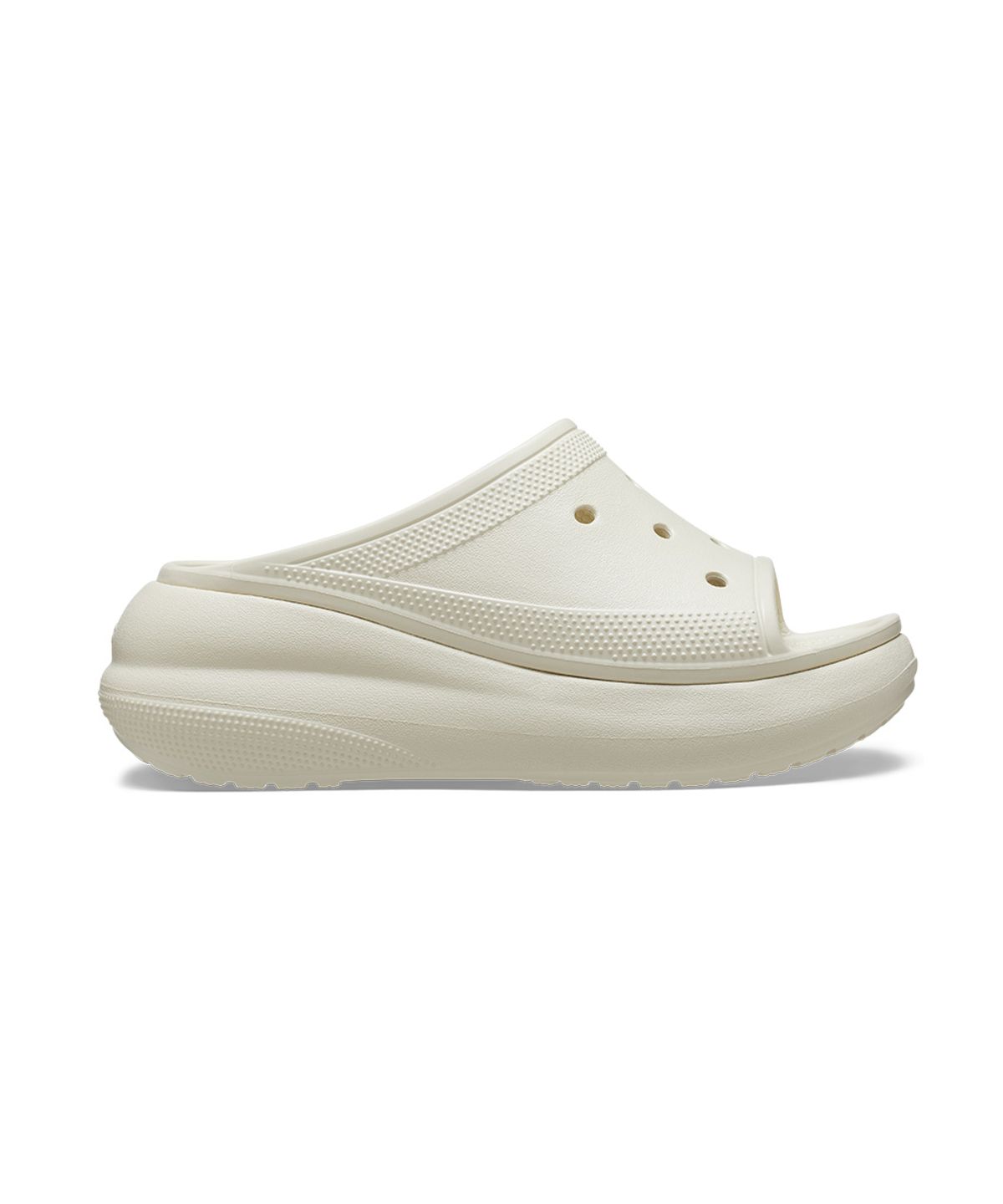 크록스(CROCS) 공용 크러쉬 슬라이드 BONE (24SUSD208731)