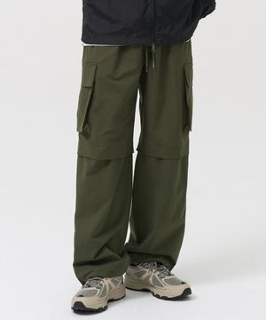 디비전 와이드 카고 팬츠 (KHAKI)