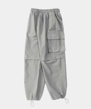 디비전 와이드 카고 팬츠 (GREY)