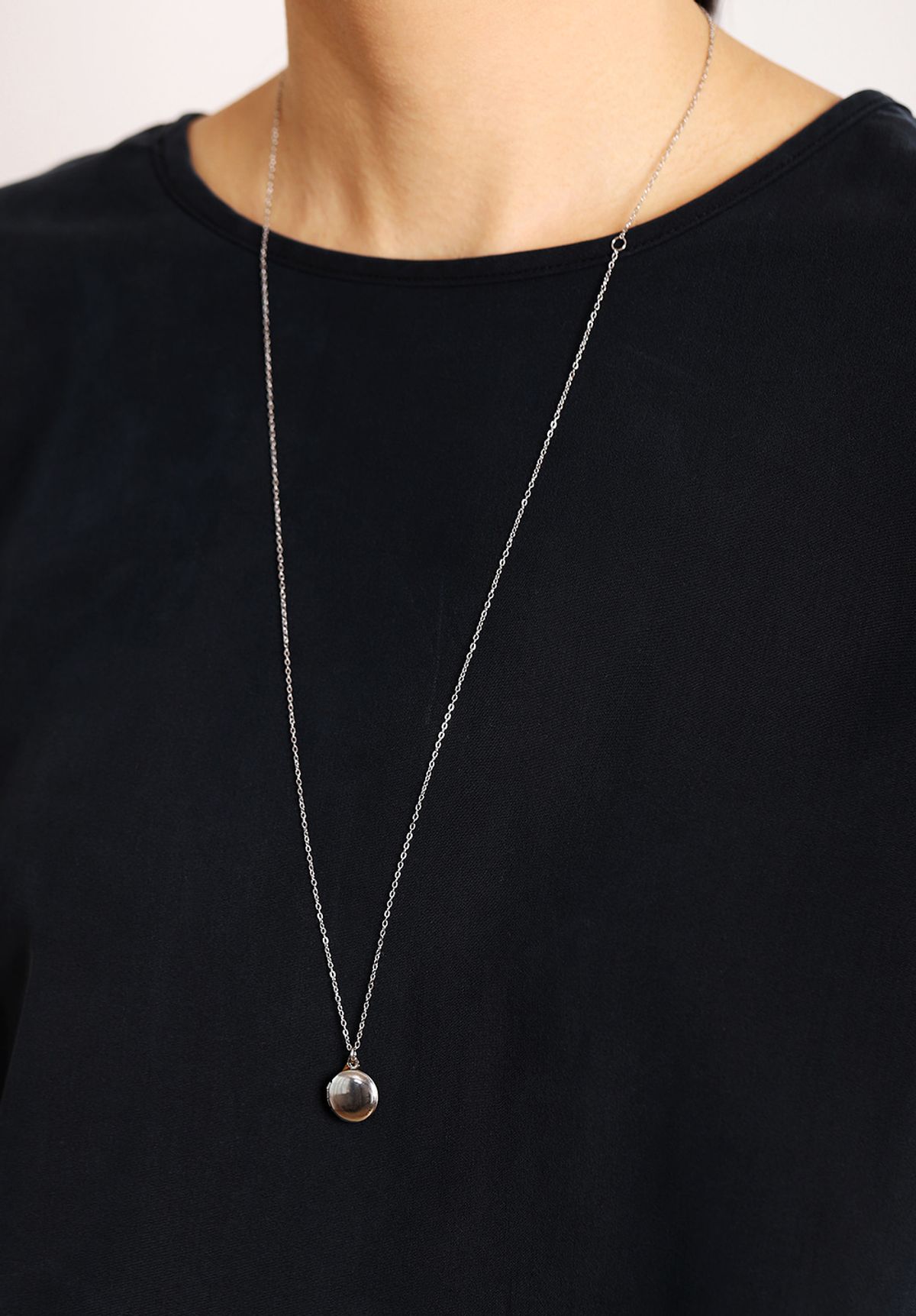 모드곤(MODGONE) 미니 락켓 목걸이 Mini Locket Necklace