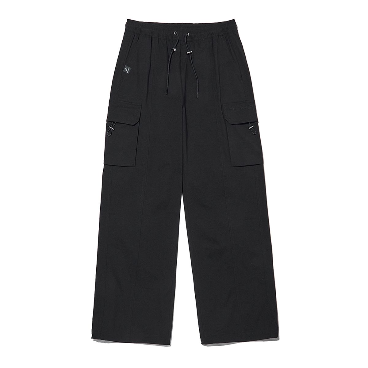 인터크루(INTERCREW) [24SS] 우먼스 건빵 와이드팬츠 블랙 ITY1PL55ABK