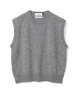 쉐기독 울 100% 라운드 베스트 GREY