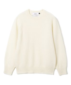 쉐기독 울 100% 라운드 니트 IVORY