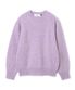 쉐기독 울 100% 라운드 니트 LAVENDER